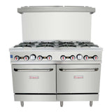 Empura EGR-48_LP - Double Base Gas Range, 48"W X 32 1/2"D X 59 3/4"H, Liquid Propane