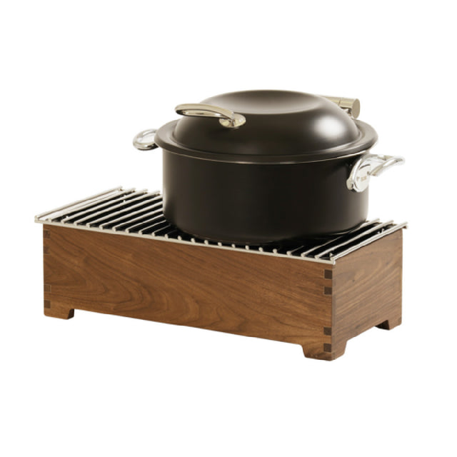 Cal Mil 23146-78 Sydney Chafer Alternative 20"W X 10"D X 5.5"H Walnut