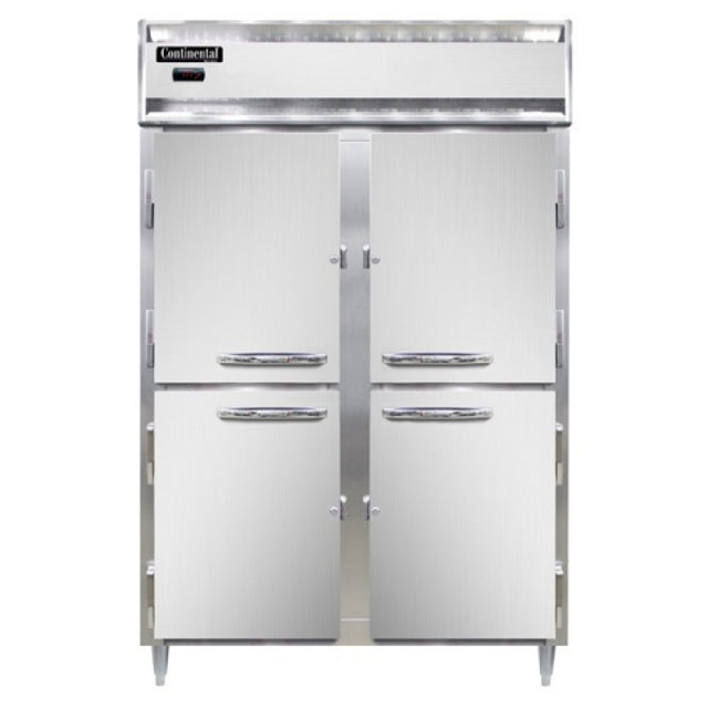 Continental Refrigerator DL2W-SS-PT-HD-SD-GD Designer Line Heated Cabinet 50 Cubic Ft. Capacity