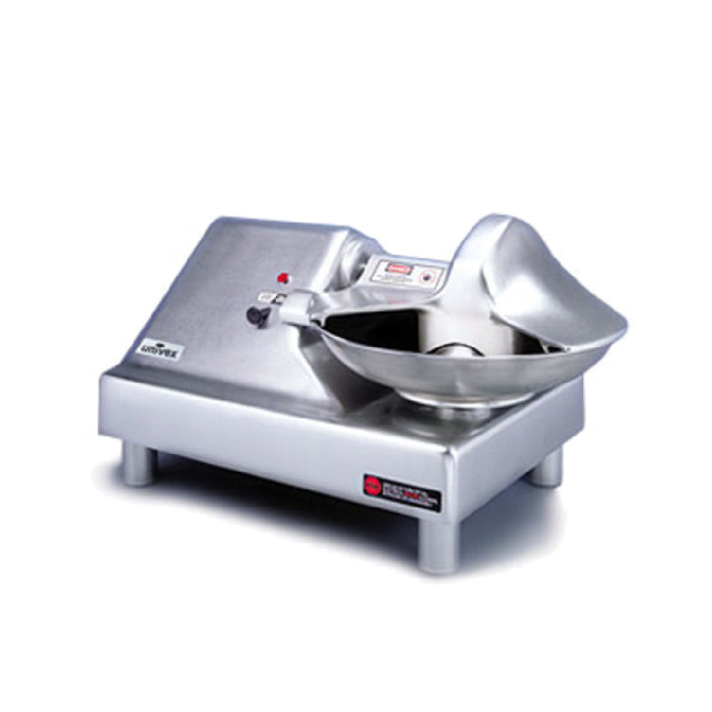 Univex BC14 Bowl Cutter 14" Diameter Stainless Steel Bowl 24 Rpm Twin Stainless Steel Knives 3500 Cuts/min