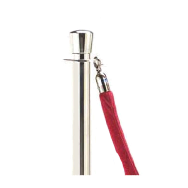 Aarco TR-7 Form-A-Line™ Rope 6' Polished Chrome Snap Hook