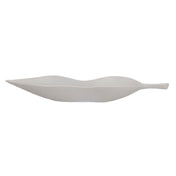 Bon Chef 81006CGRN Platter 20-15/16" X 4-1/2" X 2-5/8"H Leaf Shaped