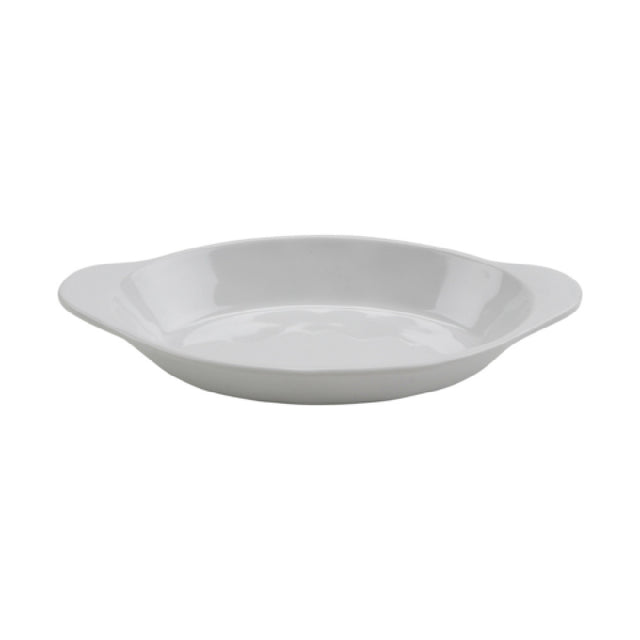 GET Enterprises SD-08-AM-W Arctic Mill 10 Oz. Oval Side Dish