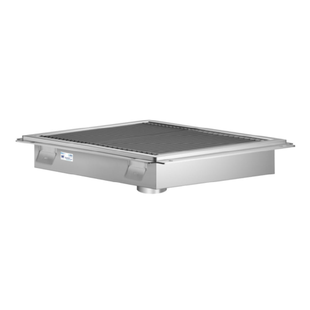 Koolmore KM-FTG-1860 KoolMore Commercial Floor Trough Drain 60"W X 18"D 4"dia. Drain Connections