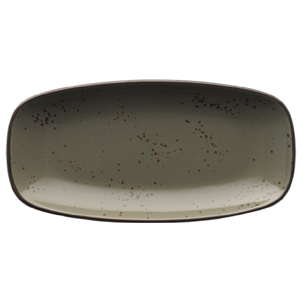 International Tableware SH-34-GS Platter 9"L X 4-3/8"W Organic Rectangle