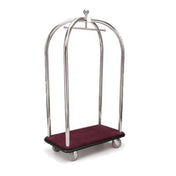 Forbes Industries 2518-PDT Birdcage® Luggage Cart 2" Dia. Tubular Superstructure