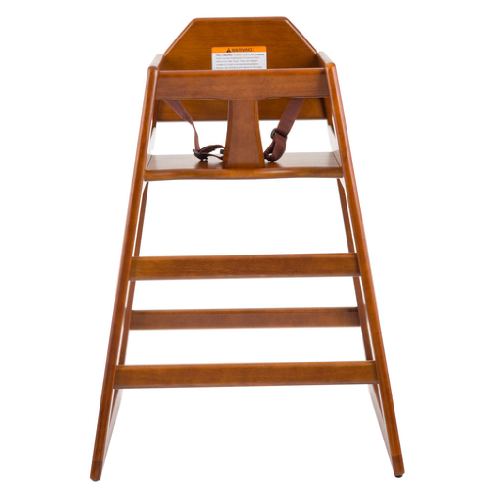 TableCraft Products 6666163 - High Chair, 19-3/4" X 19-3/4" X 29"H, Stackable