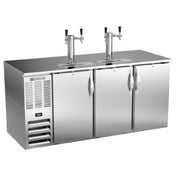 Beverage Air DD72HC-S - Draft Beer Cooler, 72"W X 30-3/8"D X 49-5/16"H, 23.643 Cu. Ft.
