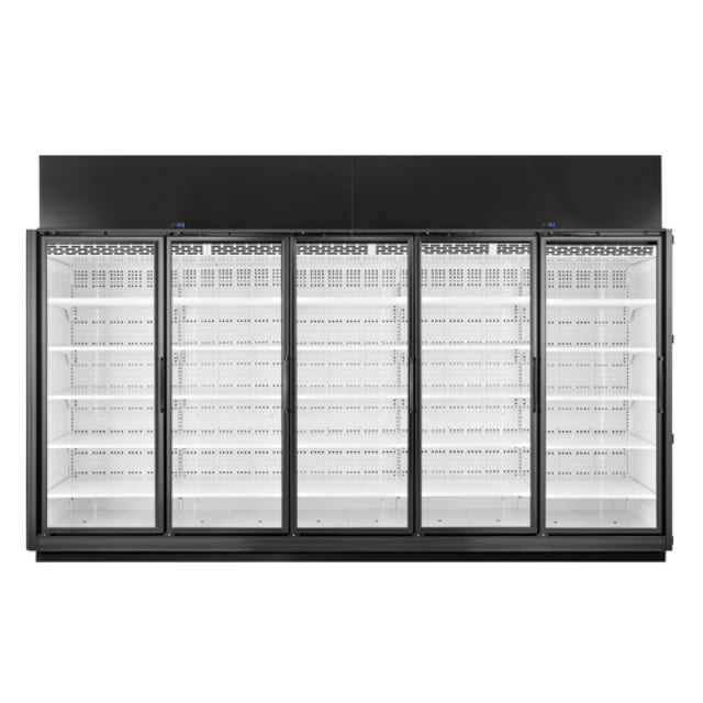True Mfg. - Retail Merchandisers TRM5M-NY-BLK-WHT-1BLKLLLLL-4 - Refrigerated Merchandiser