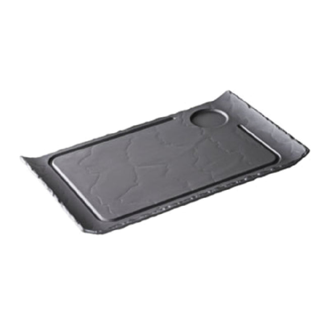 Revol 642667-1 (BA0439) Steak Plate 15-1/2" X 9-1/2" With Upturned Ends