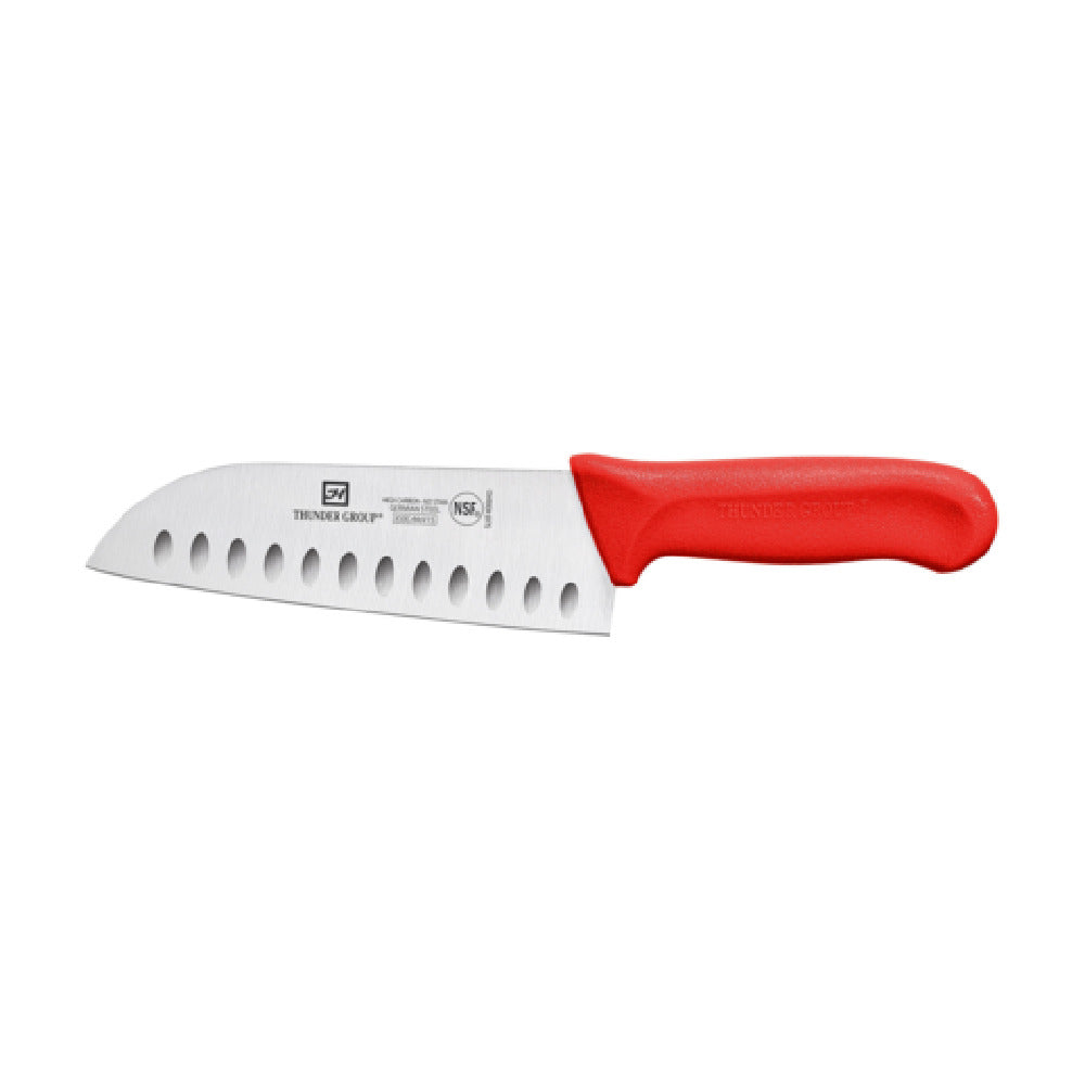 Thunder Group SLKF408BRD Santoku Knife 7" Blade Hollow Ground