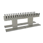 Glastender DT-36-MFR Double-Sided Draft Dispensing Tower Countertop (36) Stainless Steel Faucets (handles Not Included)
