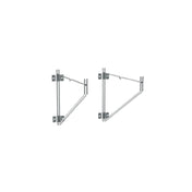 Metro 18WB1C Quick Ship Regular Erecta® Wall Mount 18"D X 11-3/4"H (1) Shelf Capacity (each Mount Consists Of (2) Shelf Supports & Mounting Brackets) (wall Bolts Or Screws Not Included)