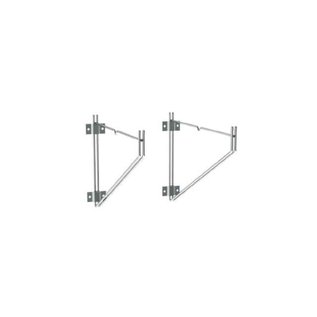 Metro 18WB1C Quick Ship Regular Erecta® Wall Mount 18"D X 11-3/4"H (1) Shelf Capacity (each Mount Consists Of (2) Shelf Supports & Mounting Brackets) (wall Bolts Or Screws Not Included)