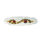 Bon Chef 2032RED Queen Anne Platter 26-3/4" X 48" Oval