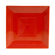 CAC China TG-SQ16-R Tango Plate 10"L X 10"W X 1"H Square