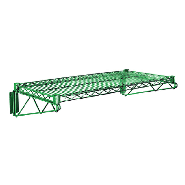 Quantum WDWB2424P Cantilever Single Shelf Wall Mount (1) 24"W X 24"D Wire Shelf