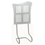 Hubert 99180 - Sign Holder, Floor Stand, 23" X 22-1/2" X 68-1/2"H Overall