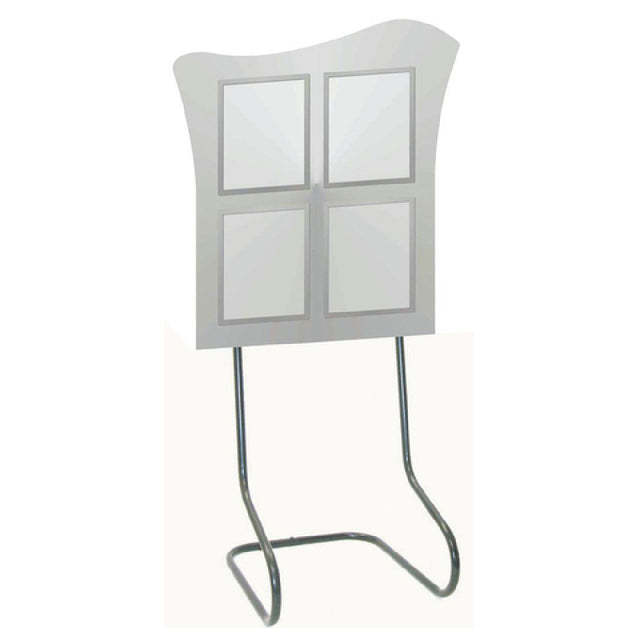 Hubert 99180 - Sign Holder, Floor Stand, 23" X 22-1/2" X 68-1/2"H Overall