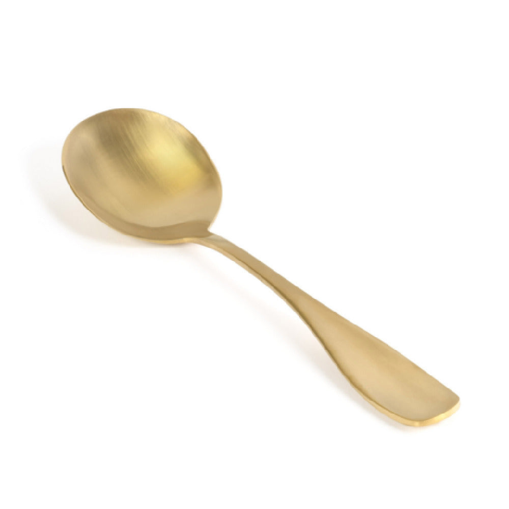 FOH FSS004GOS23 Cameron Soup Spoon 6.75"L Stainless Steel