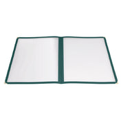 Winco PMCD-9G Menu Cover Double Fold Overall 9-3/8" X 12-1/8"