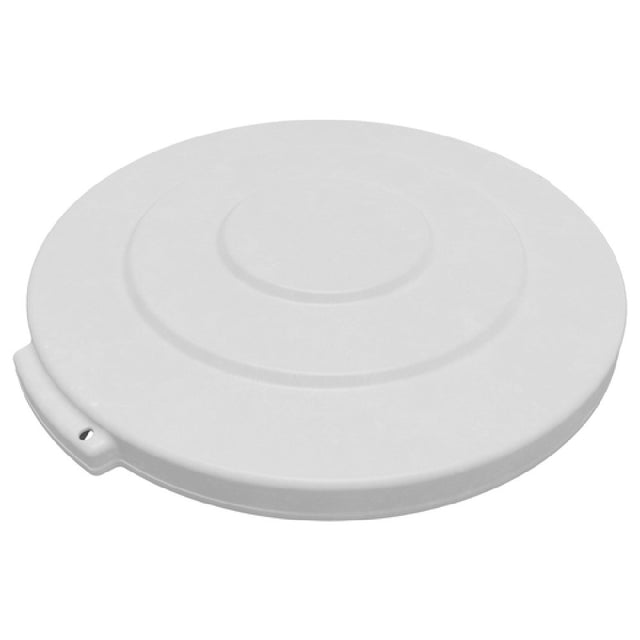 Carlisle 84102102 Carlisle Bronco™ Waste Bin Trash Container Lid Round 1-22/25"H X 19-4/5" Dia. (21-3/5" Overall Dia.) Heavy-duty