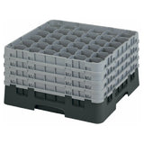 Cambro 36S900110 Camrack® Glass Rack With (4) Soft Gray Extenders Full Size