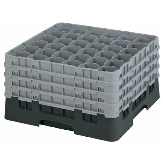 Cambro 36S900110 Camrack® Glass Rack With (4) Soft Gray Extenders Full Size