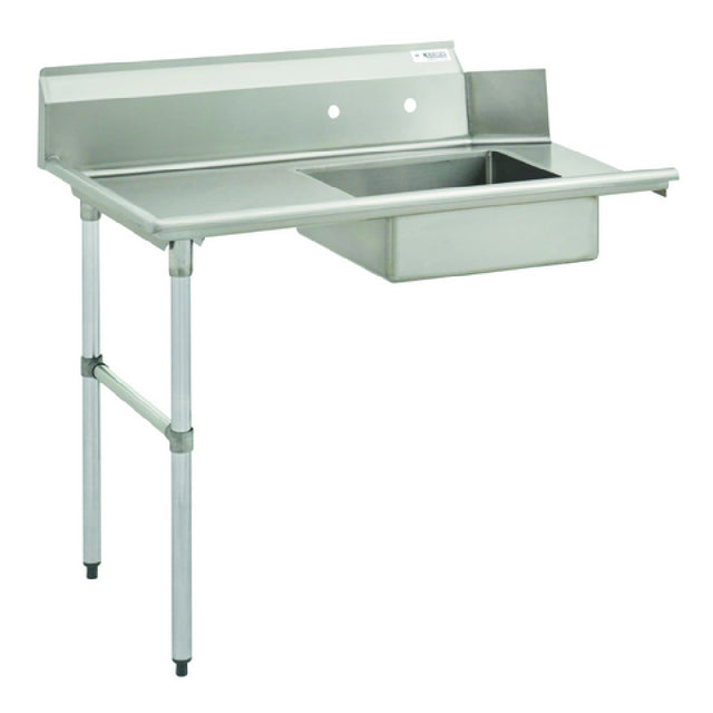 Hubert 18600 - Kratos Soiled/Dirty Dishtable, 48"W X 30"D X 44-3/4"H, 16-ga 304 Stainless Steel