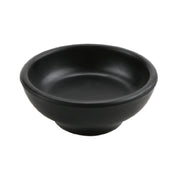 GET Enterprises SD-SS-BK Soy Sauce Dish 3" Diameter Melamine