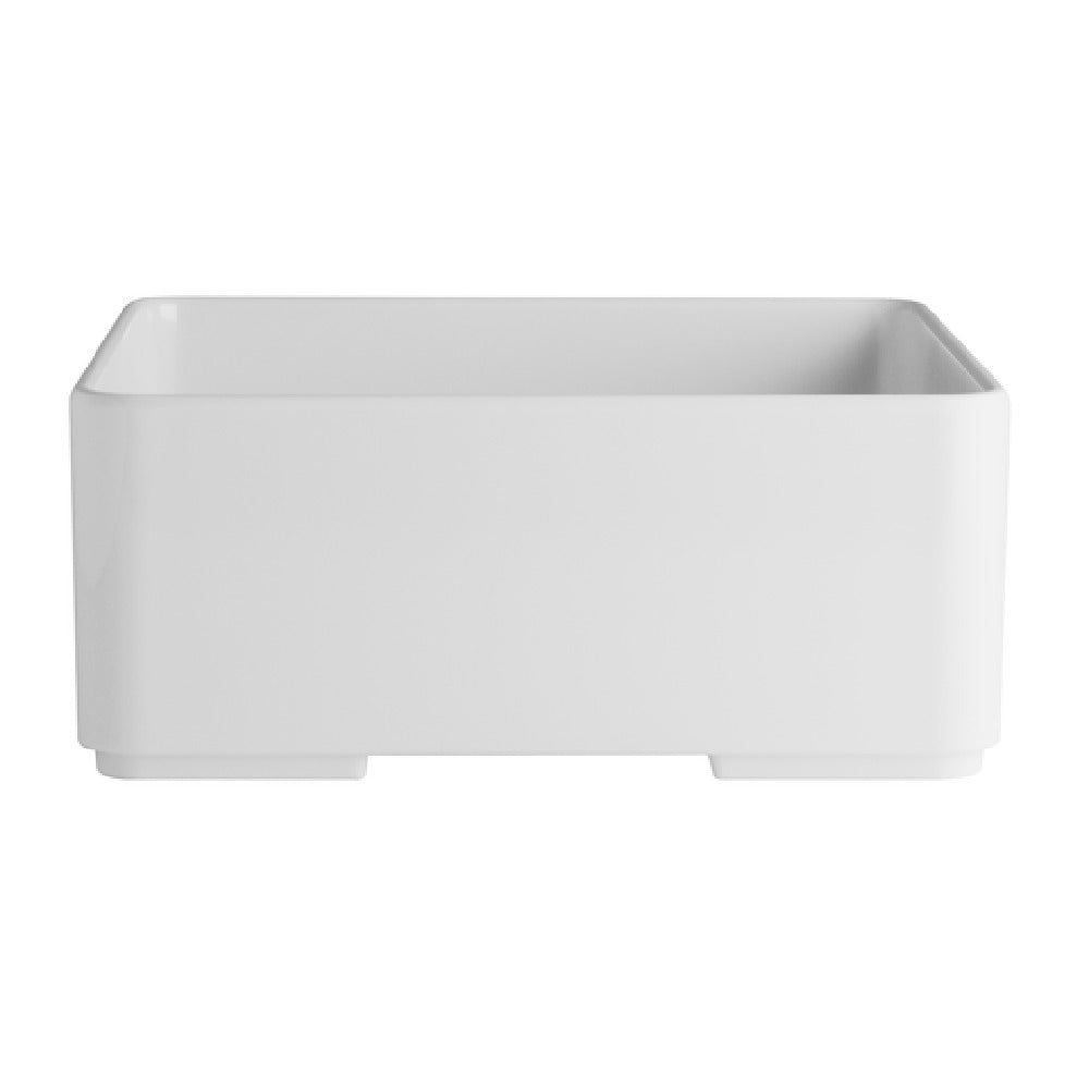 Steelite 7185TM602 Large Square Insert 1.5 Qt 6.625" X 6.625" X 2.75"