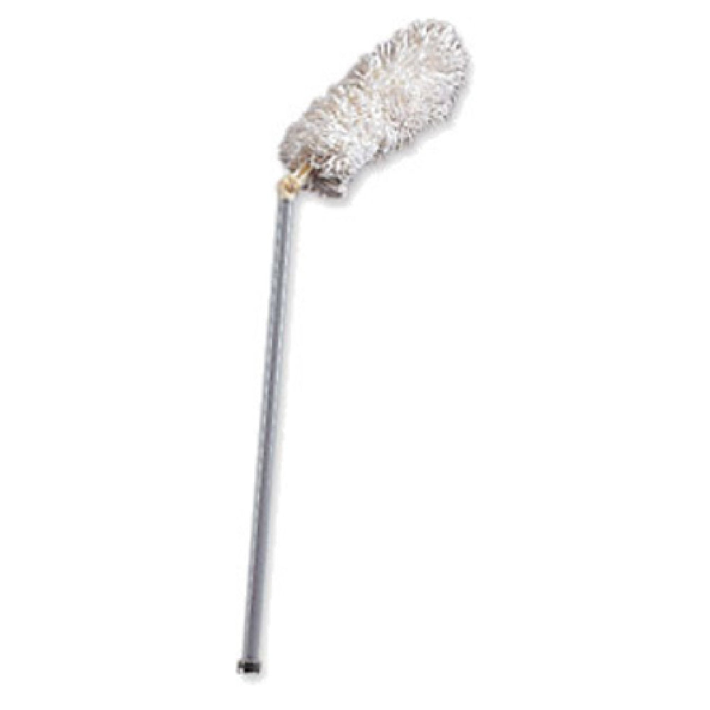 Rubbermaid FGT12000GY00 Overhead Dusting Tool Angled Launderable Head 51"L Extension Handle