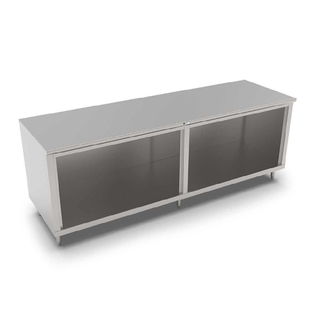 John Boos 4CO4-30108 Work Table Cabinet Base With Open Front 108"W X 30"D