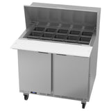 Beverage Air SPE36HC-15M Mega Top Refrigerated Counter Two-section 36"W