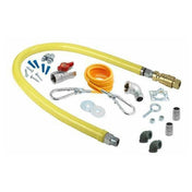 T&S Brass HG-4C-60K-FF Safe-T-Link Gas Connector Hose 1/2" Connection 60" Hose