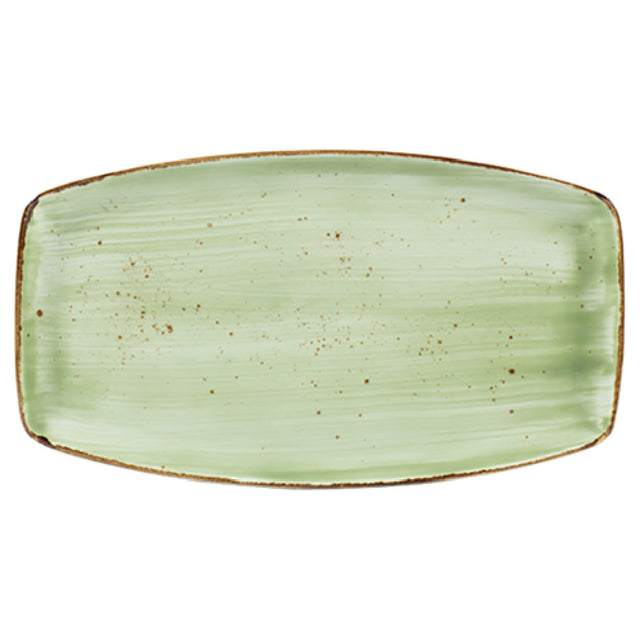 Vertex China LTJ-O114 Platter 13" X 7" Oblique/rectangular