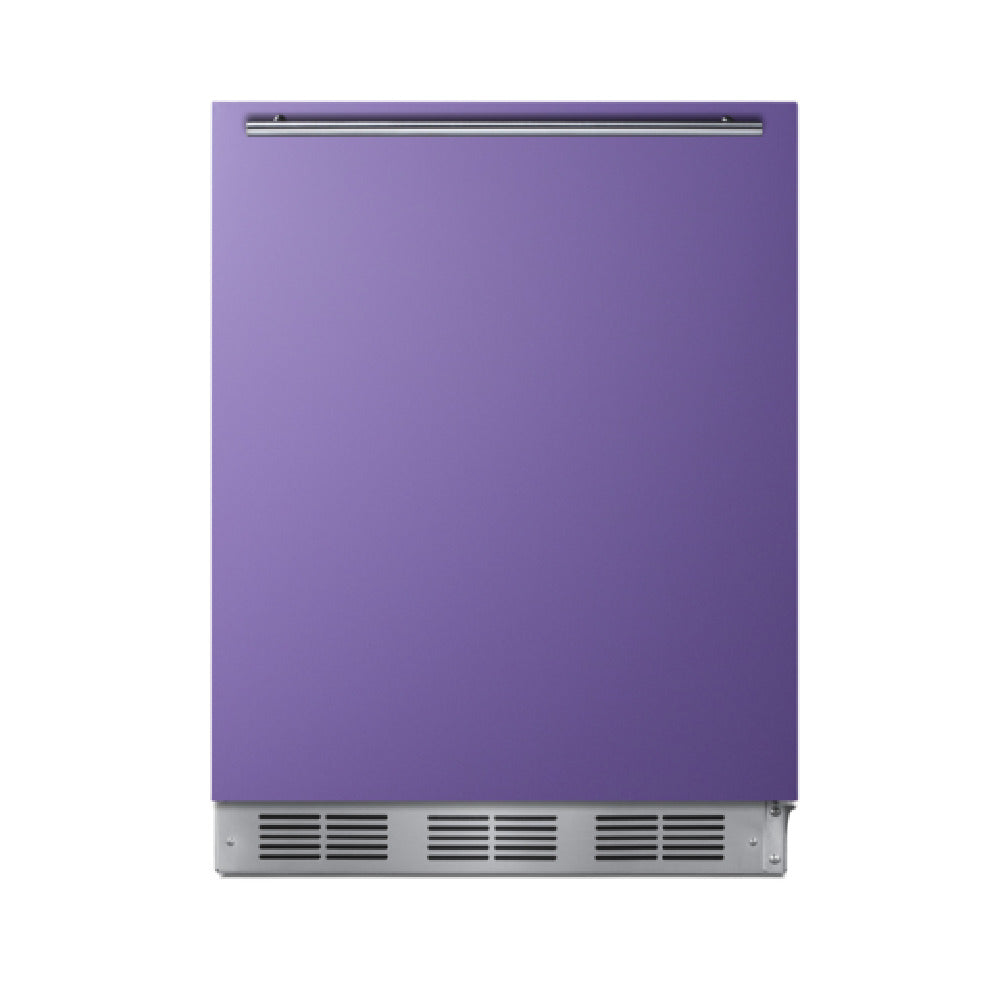 Summit BRF611WHP Undercounter Refrigerator-Freezer 5.1 Cu.ft. Capacity 23.63"W X 23"D X 32.63"H