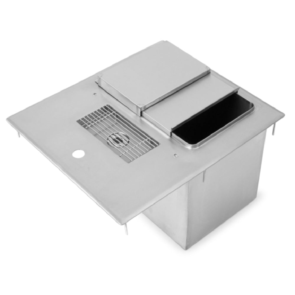 John Boos PB-DIIBWS1821-X Ice & Water Unit Drop-in 18"W X 21"D X 13"H Overall Size