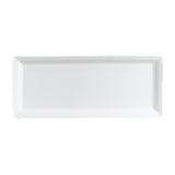 Steelite 6300P101 Rectangular Tray Embossed 14.0" X 6.25"Aura Rene Ozorio