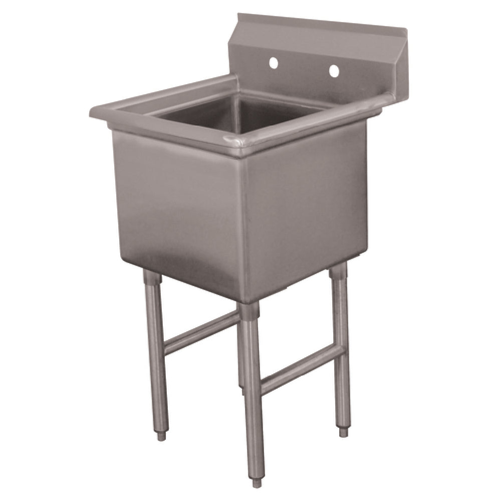 Advance Tabco FC-1-1824 Fabricated Sink 1-compartment No Drainboards