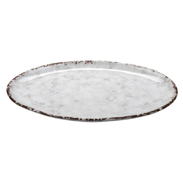 GET Enterprises CS-1813-FM French Mill™ Platter 18" X 13" Oval