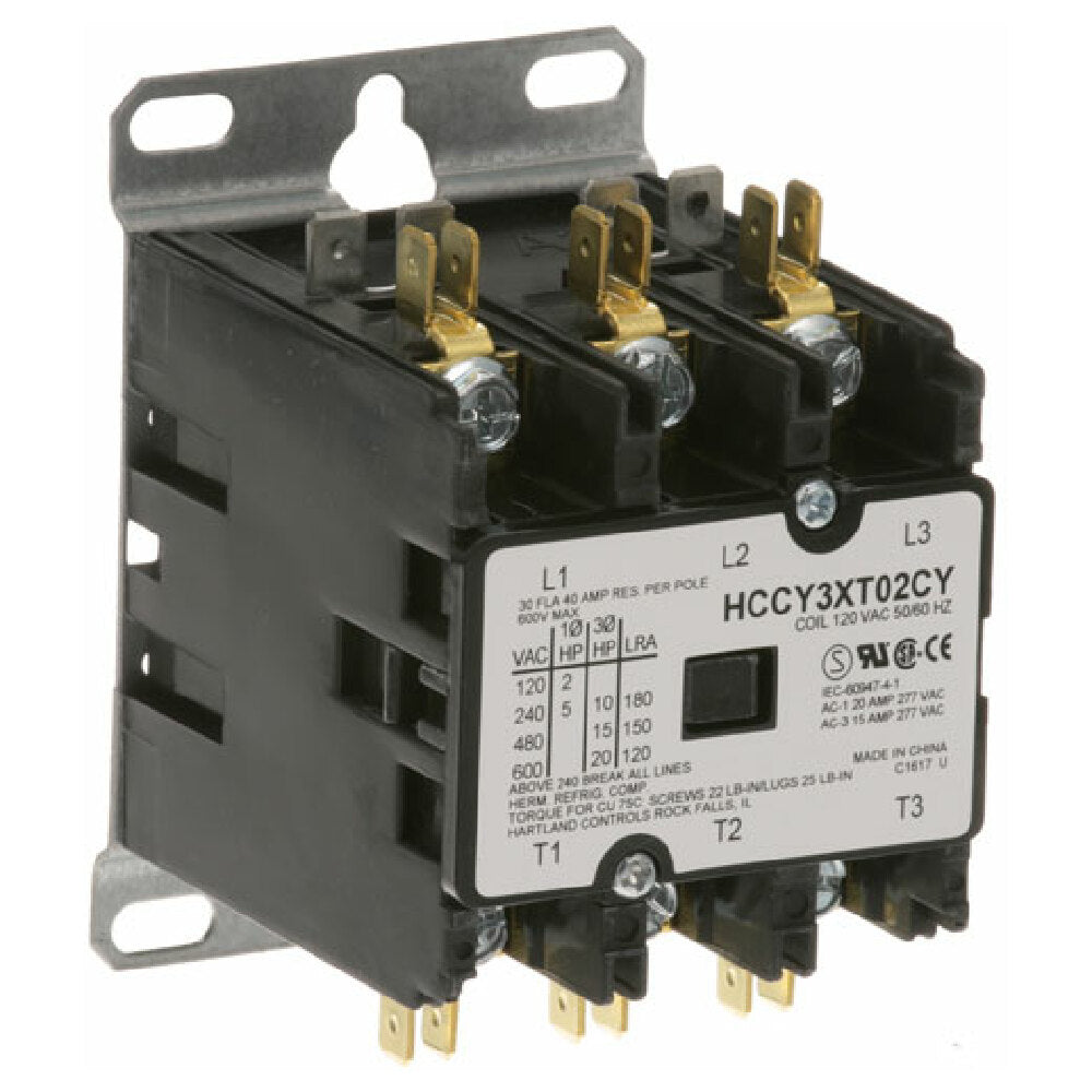 Hatco 02-01-011 Contactor 3p 30/40a 120v