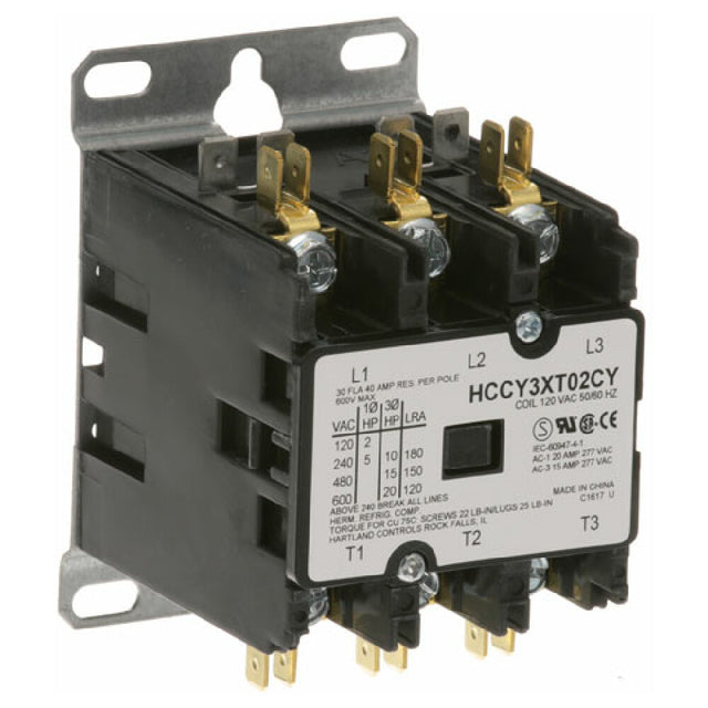Hatco 02-01-011 Contactor 3p 30/40a 120v