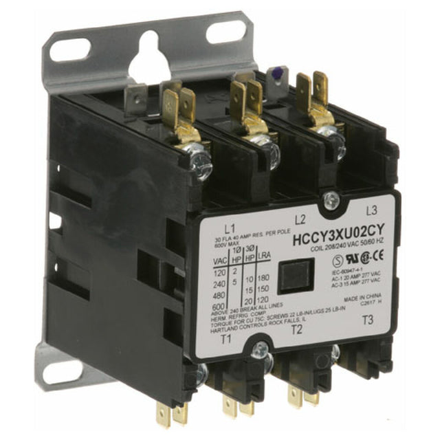 Vulcan Hart 411497-000C5 Contactor 3p 30/40a 208/240v
