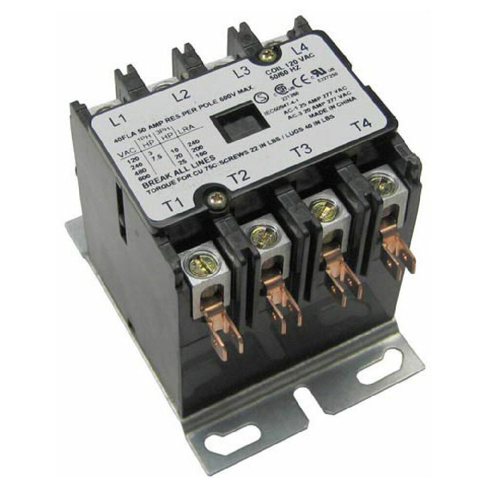 Hatco HT02-01-017 Contactor 4p 40/50a 120v