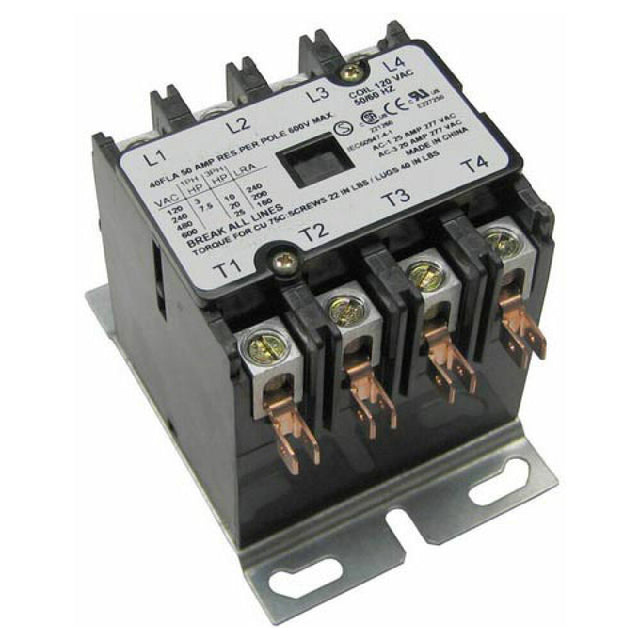 Hatco HT02-01-017 Contactor 4p 40/50a 120v