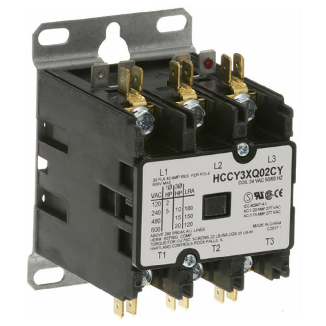 Accutemp AT0E-1587-4 Contactor 3p 30/40a 24v