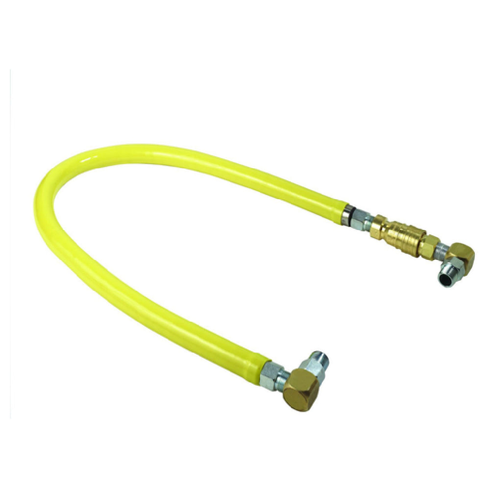 T&S Brass HG-4E-36S Safe-T-Link Gas Connector Hose 1" Connection 36" Hose