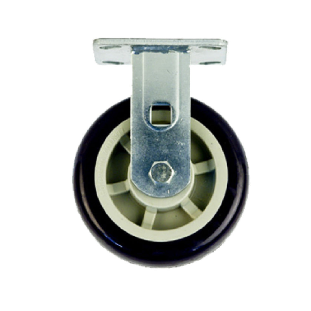 New Age Industrial C518 Plate Caster Rigid 6" Diameter