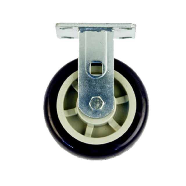 New Age Industrial C518 Plate Caster Rigid 6" Diameter